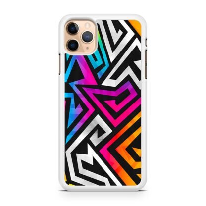 Blitz Zig Zag Colorful Graffiti iPhone 13 / 13 Pro / 13 Pro Max / 13 Mini Case - Image 2