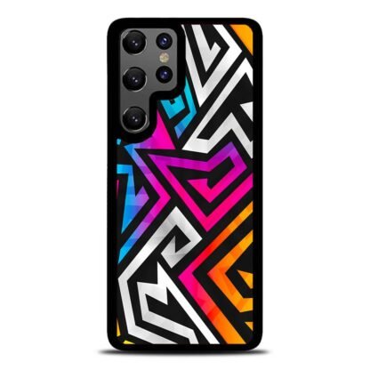 Blitz Zig Zag Colorful Graffiti Samsung Galaxy S25 / S25 Plus / S25 Ultra Case