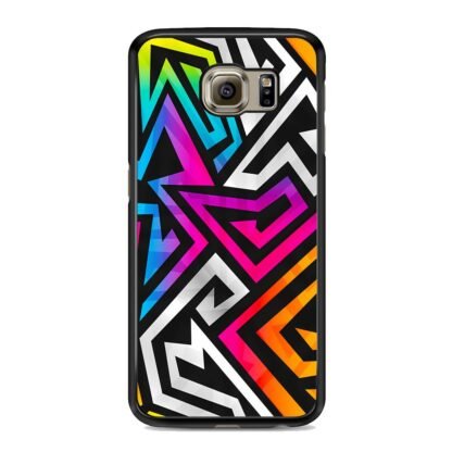 Blitz Zig Zag Colorful Graffiti Samsung Galaxy S6 / S6 Edge / S6 Edge Plus Case