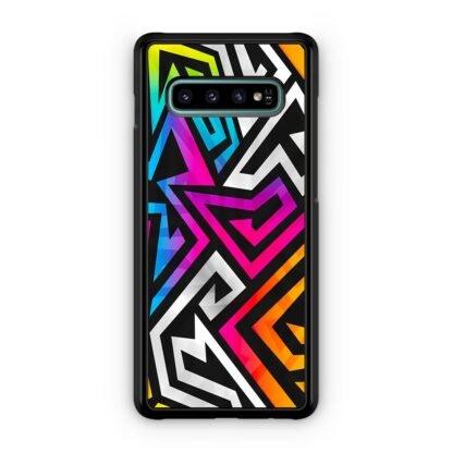 Blitz Zig Zag Colorful Graffiti Samsung Galaxy S10 / S10e / S10 Plus / S10 5G Case