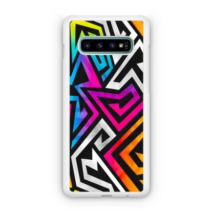 Blitz Zig Zag Colorful Graffiti Samsung Galaxy S10 / S10e / S10 Plus / S10 5G Case - Image 2
