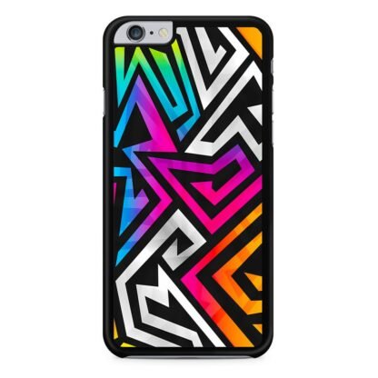 Blitz Zig Zag Colorful Graffiti iPhone 6 / 6S / 6 Plus / 6S Plus Case