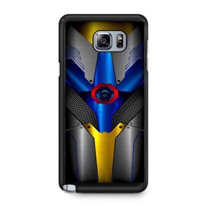 Blue Core Steel Shield Cover Samsung Galaxy Note 5 Case