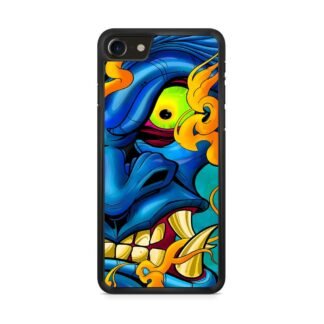 Blue Demon Oni Face iPhone 7 / 8 / SE 2020 / SE 2022 Case