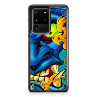 Blue Demon Oni Face Samsung Galaxy S20 / S20 Plus / S20 Ultra / S20 FE Case