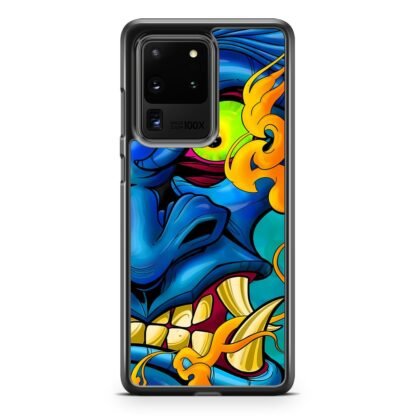 Blue Demon Oni Face Samsung Galaxy S20 / S20 Plus / S20 Ultra / S20 FE Case