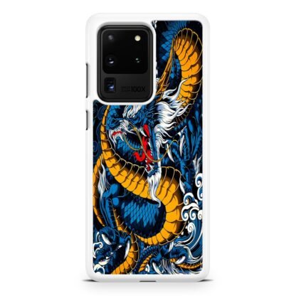 Blue Dragon Cloud Shenlong Samsung Galaxy S20 / S20 Plus / S20 Ultra / S20 FE Case - Image 2