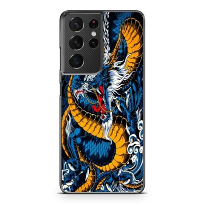 Blue Dragon Cloud Shenlong Samsung Galaxy S21 / S21 Plus / S21 Ultra / S21 FE Case