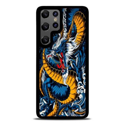 Blue Dragon Cloud Shenlong Samsung Galaxy S24 / S24 Plus / S24 Ultra / S24 FE Case