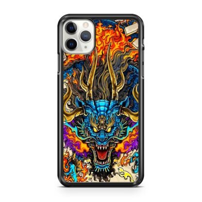 Blue Dragon Flame Aura iPhone 12 / 12 Pro / 12 Pro Max / 12 Mini Case