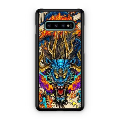 Blue Dragon Flame Aura Samsung Galaxy S10 / S10e / S10 Plus / S10 5G Case