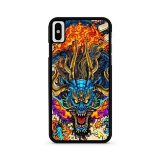Blue Dragon Flame Aura iPhone X / XR / XS / XS Max Case