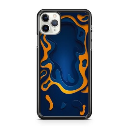 Blue Gold Liquid iPhone 12 / 12 Pro / 12 Pro Max / 12 Mini Case