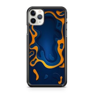 Blue Gold Liquid iPhone 12 / 12 Pro / 12 Pro Max / 12 Mini Case