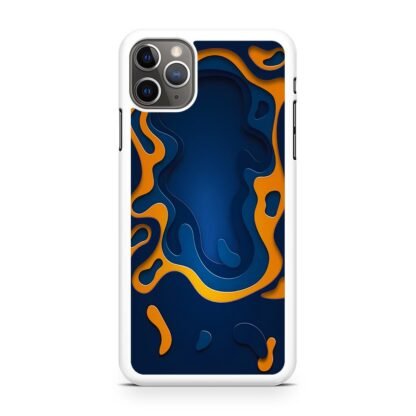 Blue Gold Liquid iPhone 15 / 15 Plus / 15 Pro / 15 Pro Max Case - Image 2