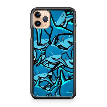 Blue Shark Collage iPhone 13 / 13 Pro / 13 Pro Max / 13 Mini Case