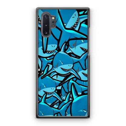 Blue Shark Collage Samsung Galaxy Note 10 / Note 10 Plus Case