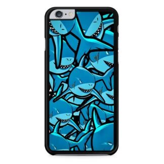 Blue Shark Collage iPhone 6 / 6S / 6 Plus / 6S Plus Case