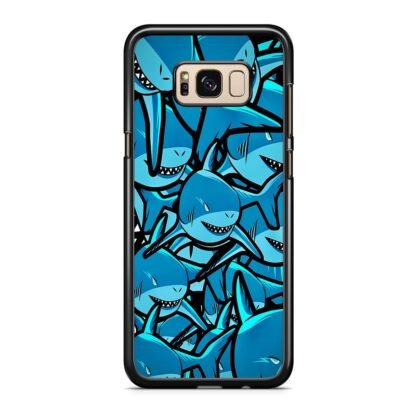 Blue Shark Collage Samsung Galaxy S8 / S8 Plus Case