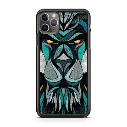Blue Tribal Lion iPhone 14 / 14 Plus / 14 Pro / 14 Pro Max Case