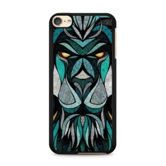 Blue Tribal Lion iPod Touch 6 / 7 Case