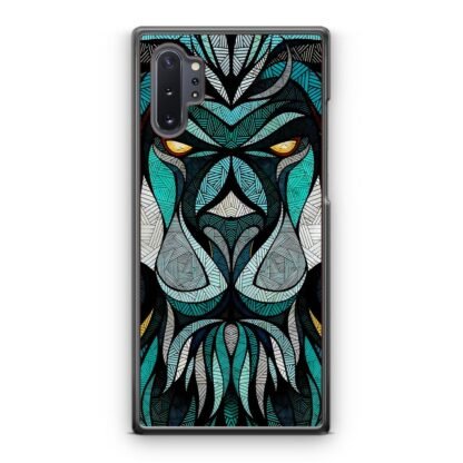 Blue Tribal Lion Samsung Galaxy Note 10 / Note 10 Plus Case