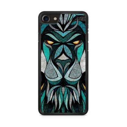 Blue Tribal Lion iPhone 7 / 8 / SE 2020 / SE 2022 Case