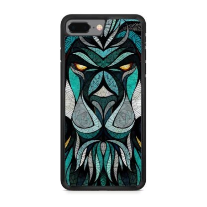 Blue Tribal Lion iPhone 7 Plus / 8 Plus Case