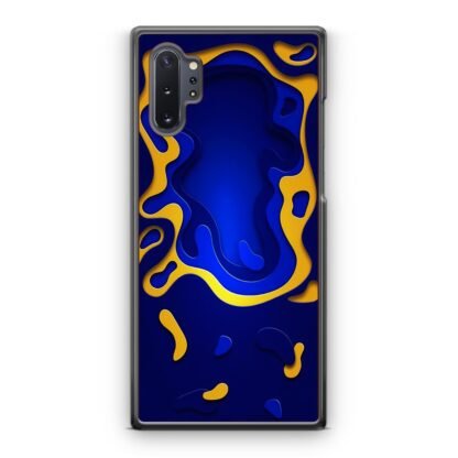 Blue Yellow Liquid Samsung Galaxy Note 10 / Note 10 Plus Case