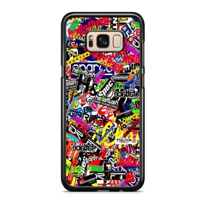 Boom All Sticker Samsung Galaxy S8 / S8 Plus Case