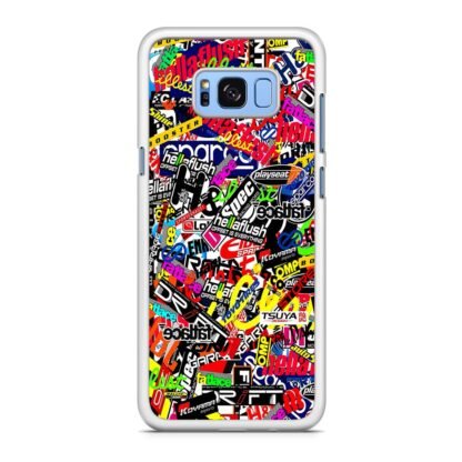 Boom All Sticker Samsung Galaxy S8 / S8 Plus Case - Image 2