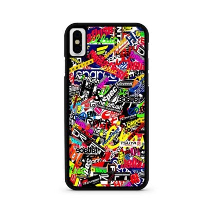 Boom All Sticker iPhone X / XR / XS / XS Max Case