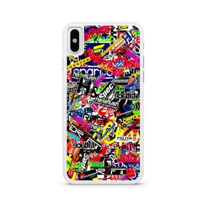 Boom All Sticker iPhone X / XR / XS / XS Max Case - Image 2