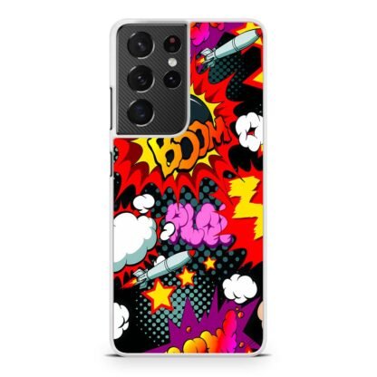 Boom Pop Art Samsung Galaxy S21 / S21 Plus / S21 Ultra / S21 FE Case - Image 2