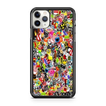 Boom Sticker Collage iPhone 12 / 12 Pro / 12 Pro Max / 12 Mini Case