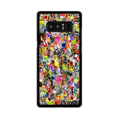Boom Sticker Collage Samsung Galaxy Note 8 Case
