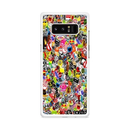 Boom Sticker Collage Samsung Galaxy Note 8 Case - Image 2