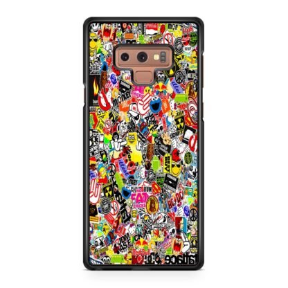 Boom Sticker Collage Samsung Galaxy Note 9 Case