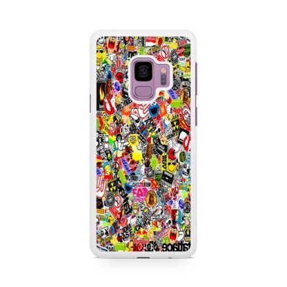 Boom Sticker Collage Samsung Galaxy S9 / S9 Plus Case - Image 2