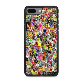 Boom Sticker Collage iPhone 7 Plus / 8 Plus Case