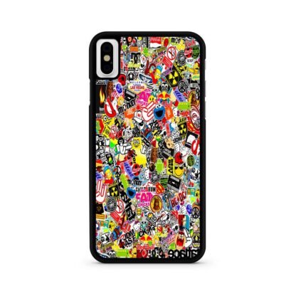 Boom Sticker Collage iPhone X / XR / XS / XS Max Case