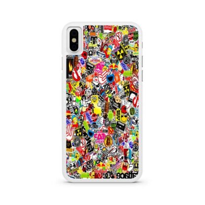 Boom Sticker Collage iPhone X / XR / XS / XS Max Case - Image 2