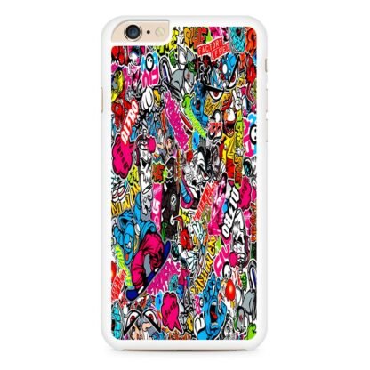 Boom Sticker Doodle iPhone 6 / 6S / 6 Plus / 6S Plus Case - Image 2