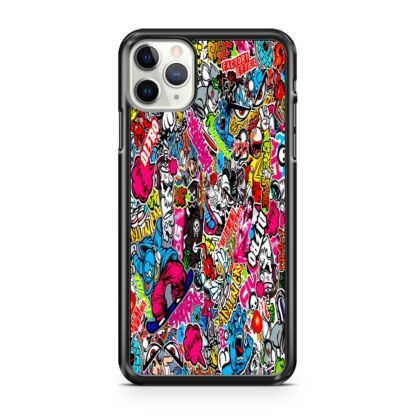 Boom Sticker Doodle iPhone 12 / 12 Pro / 12 Pro Max / 12 Mini Case