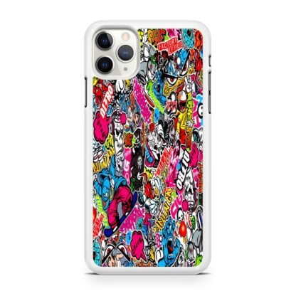 Boom Sticker Doodle iPhone 12 / 12 Pro / 12 Pro Max / 12 Mini Case - Image 2