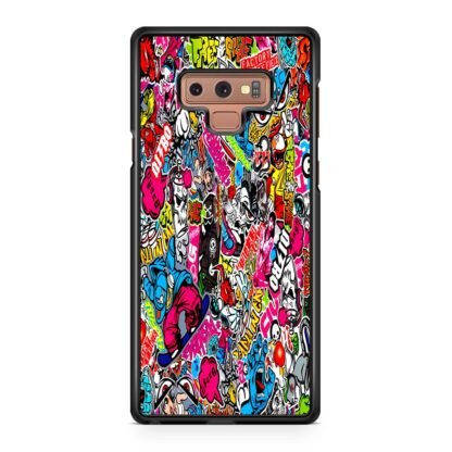 Boom Sticker Doodle Samsung Galaxy Note 9 Case