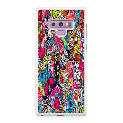 Boom Sticker Doodle Samsung Galaxy Note 9 Case - Image 2