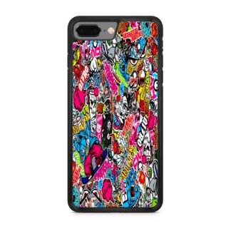 Boom Sticker Doodle iPhone 7 Plus / 8 Plus Case