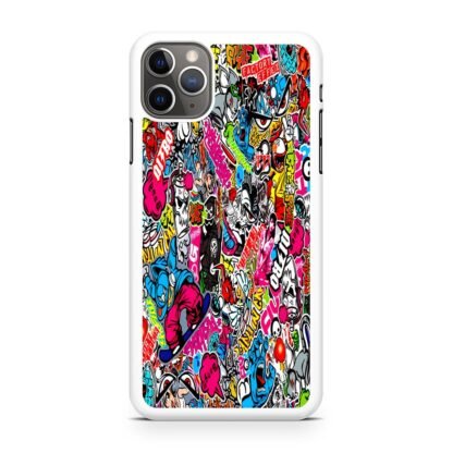 Boom Sticker Doodle iPhone 15 / 15 Plus / 15 Pro / 15 Pro Max Case - Image 2