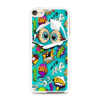 Boom Wooof Doodle Collage iPod Touch 6 / 7 Case - Image 2